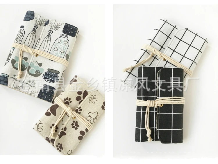 

Harphia A5 A6 Linen Fabric Spiral Binder Notebook Kawaii Agenda Notepad Cloth Material Journal