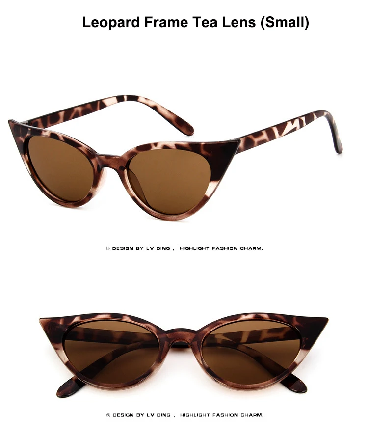 LongKeeper Солнцезащитные очки женские аксессуары CatEye стиль брендовые Дизайнерские Модные оттенки черный UA400 солнцезащитные очки Gafas De Sol - Цвет линз: leopard