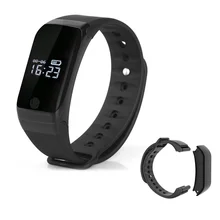 IP67 умный Браслет Bluetooth 4.0 SmartBand Smart Band Шагомер сна Мониторы умный браслет для мужчин и женщин 0.66 OLED 80 мАч