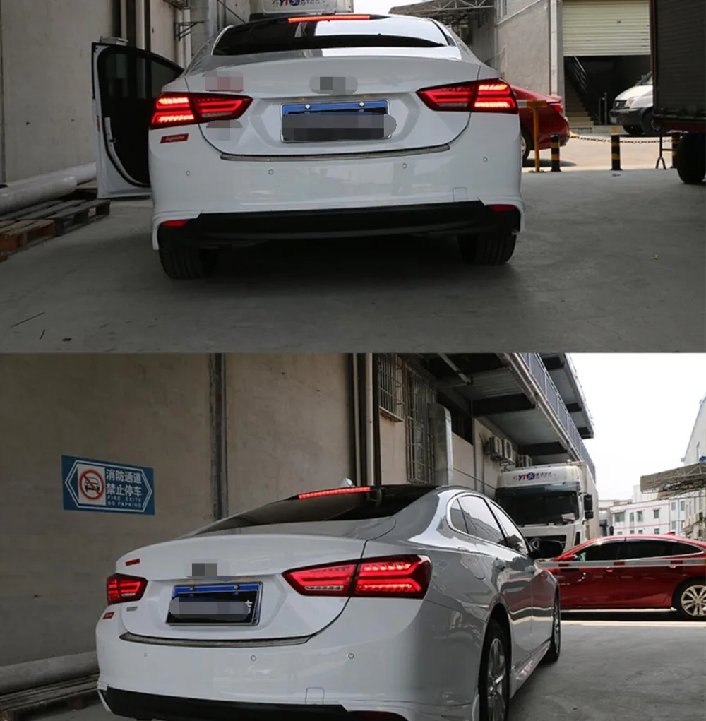 

Car Styling LED Tail Lamp for Chevrolet Malibu XL 2016 2017 2018 2019 car accessories Rear Light DRL+Turn Signal light with