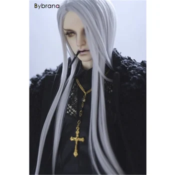 

Bybrana Multicolor Long Straight Wigs 1/3 BJD Wig High Temperature Fiber for Doll Accessories