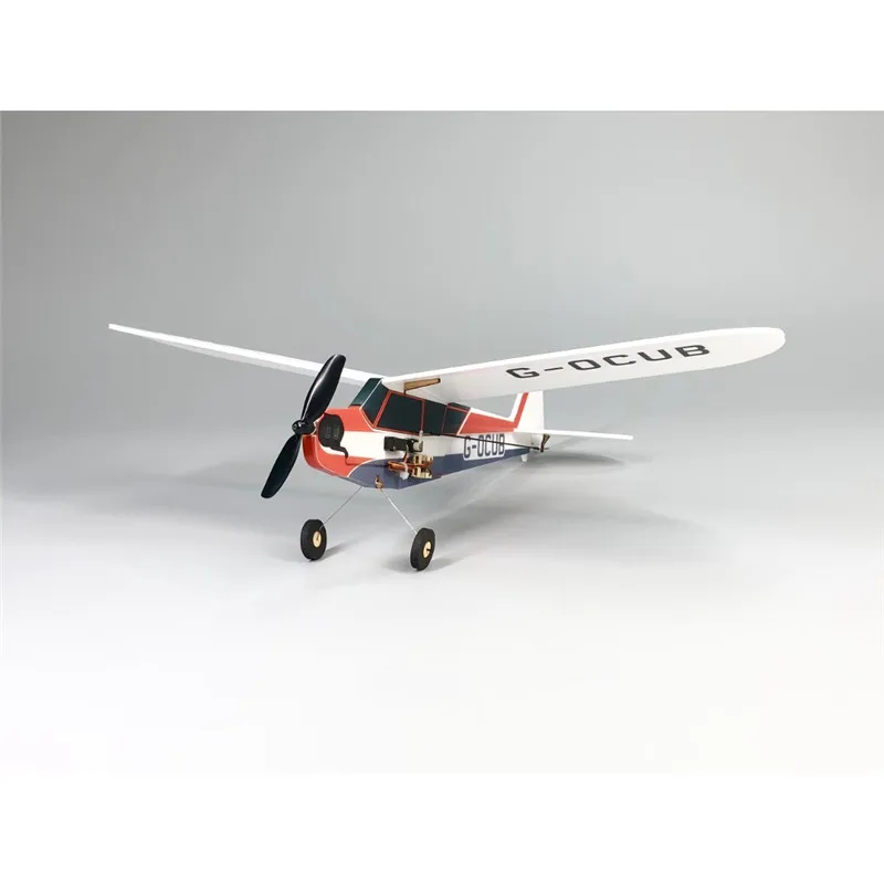Minimumrc Bankyard Flyer Wingspan Avião Kit - Pnp J3-cub 360mm 12 J3-Cub minimumrc bankyard flyer 360mm wingspan avião kit pnp