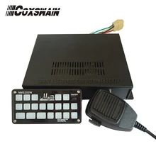 NMS400W) Автомобильный Электронный полицейской сирены с памятью Функция, 7 светильник переключатели 400 Вт автомобильный усилитель акустическая система, 6 тонн(сирена только