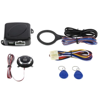 

Car Engine Push Start Button RFID Engine Lock Ignition Keyless Entry System Go Push Button Engine Start Stop Immobilizer