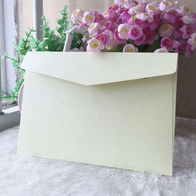 50 Sztukpartia 120gsm Shimmer Rsvpcard ślubne Kolorowe Koperty