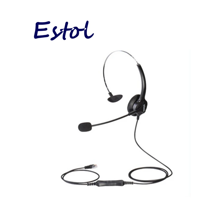 

HD voice Hion For600 RJ9 Crystal QD cable Monaural Single ear call center headset,telephone earphone,VoIP Phone headphone