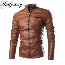 Hndjxxxy2018 высококачественный кожаный воротник для мытья Мужской тонкий утолщенный импортный Паровозик мужской кожи алиэкспресс взрыв пальто