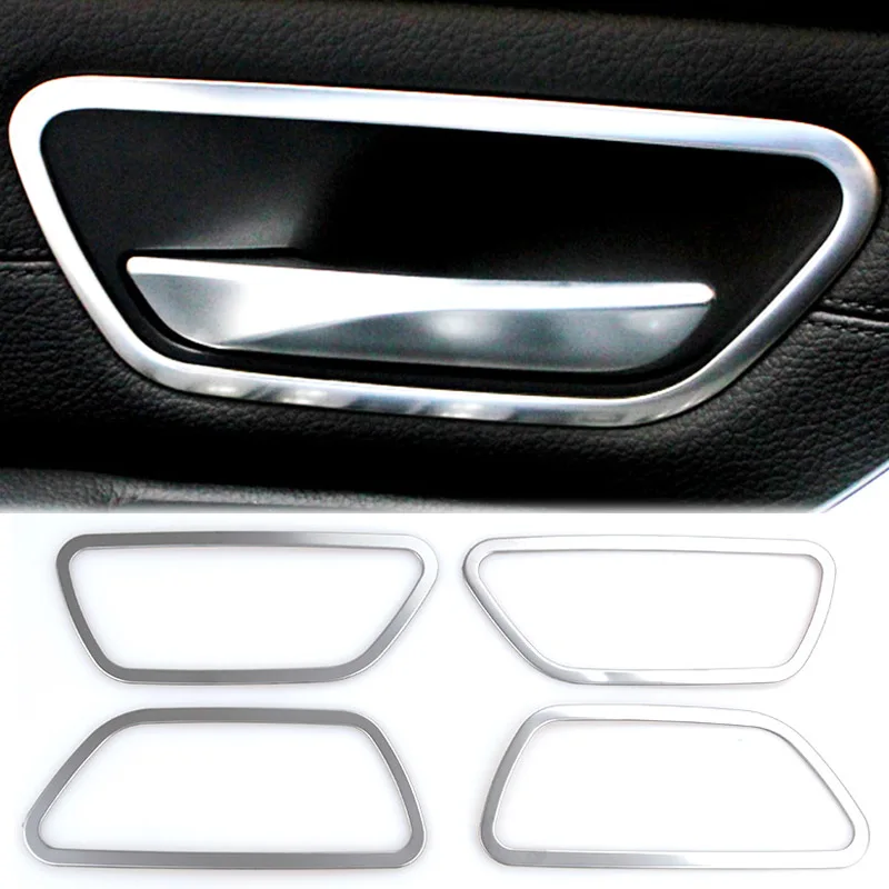3 SERIES E90 2006-2012 Stainless Steel Chrome Rear Bumper Protector Scratch Guard