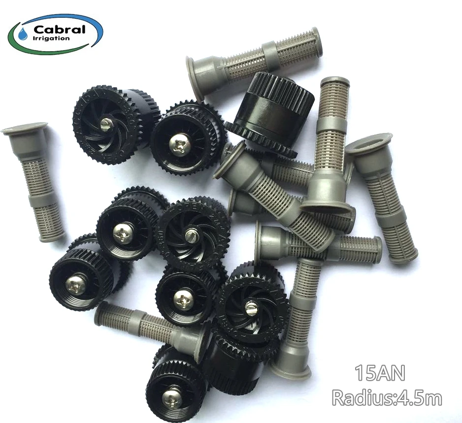 ZM Adjustable Arc Sprinkler Spray Head Nozzle, 15AN 20PCSin Watering