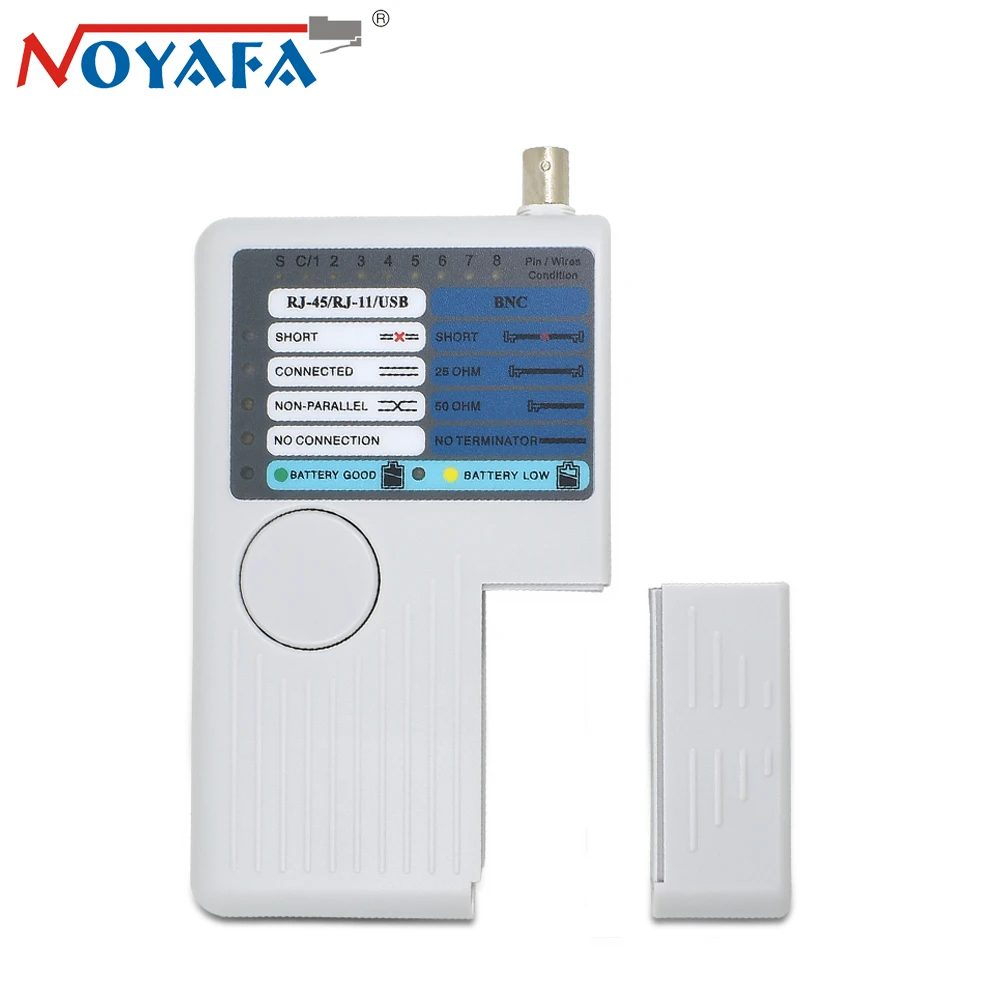 Оригинальный Noyafa NF 3368 Cat5 Cat6 UTP STP RJ11/ RJ45/ BNC/ USB проводной трекер Диагностика тона
