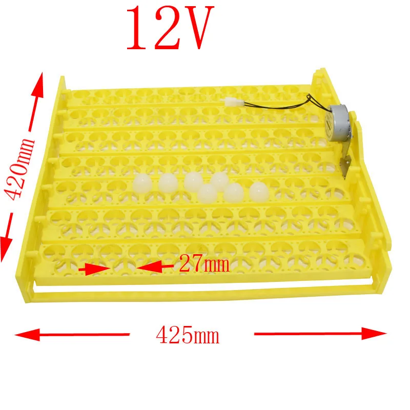 154 яйца птицы инкубатор инструменты перепелиные голубь попугай и другие птицы автоматически переворачивающий яйца инкубатор оборудование - Цвет: 12v