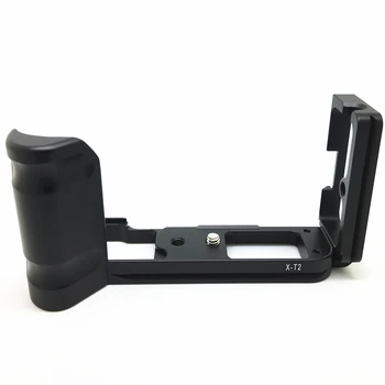 

L-shaped Vertical Shoot Quick Release Plate Bracket Hand Grip Holder for Fuji Fujifilm X-T2 XT2 Camera Arca Swiss Tripod