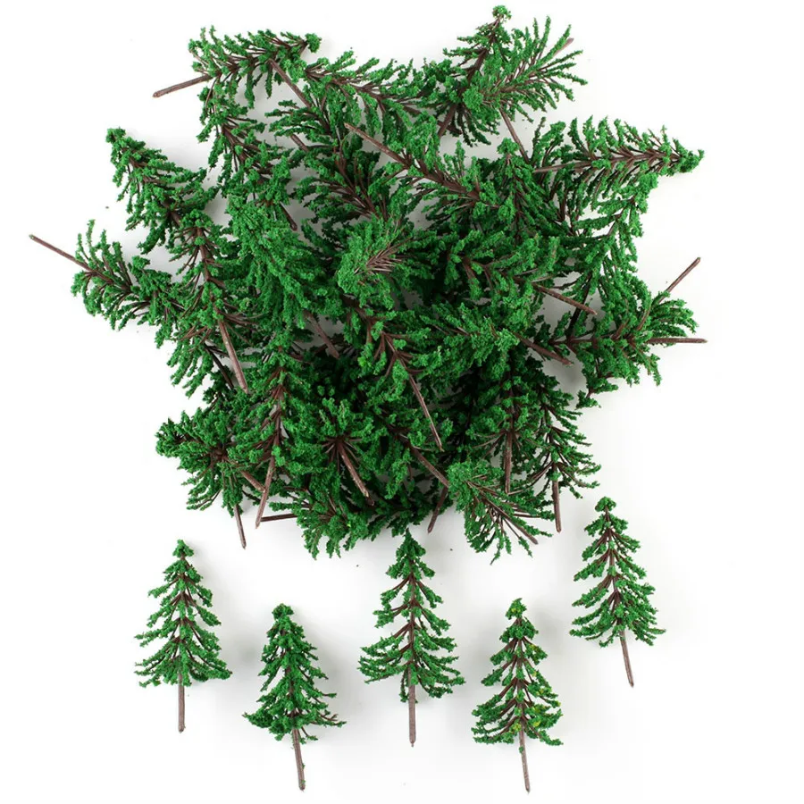 architecture model pine tree for building kits toy (6)