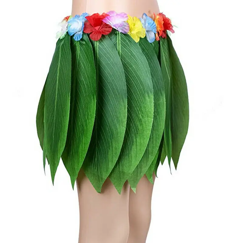Новинка 2019 хит продаж короткая Гавайская Юбка пачка Hula Grass участник юбка для