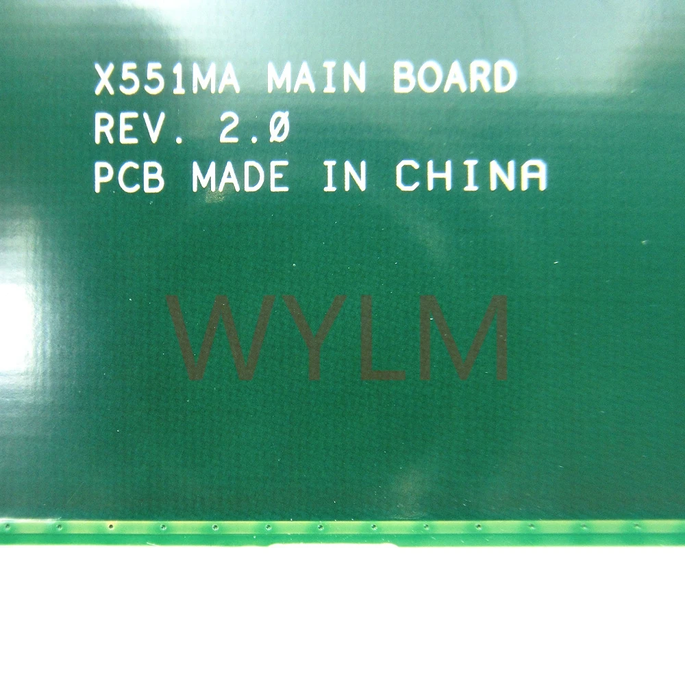 Placa base X551MA con N3520 CPU REV 2,0 para ASUS X551MA X551M ordenador portátil placa base 60NB0480-MB1500-206 envío gratis Placa base X551MA con N3520 CPU REV 2,0 para ASUS X551MA X551M ordenador portátil placa base 60NB0480-MB1500-206 envío gratis