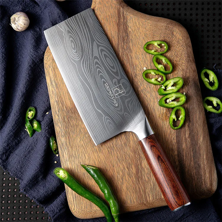 DAOMACHEN кухонный нож из нержавеющей стали, профессиональный китайский нож для приготовления пищи, кухонный нож шеф-повара