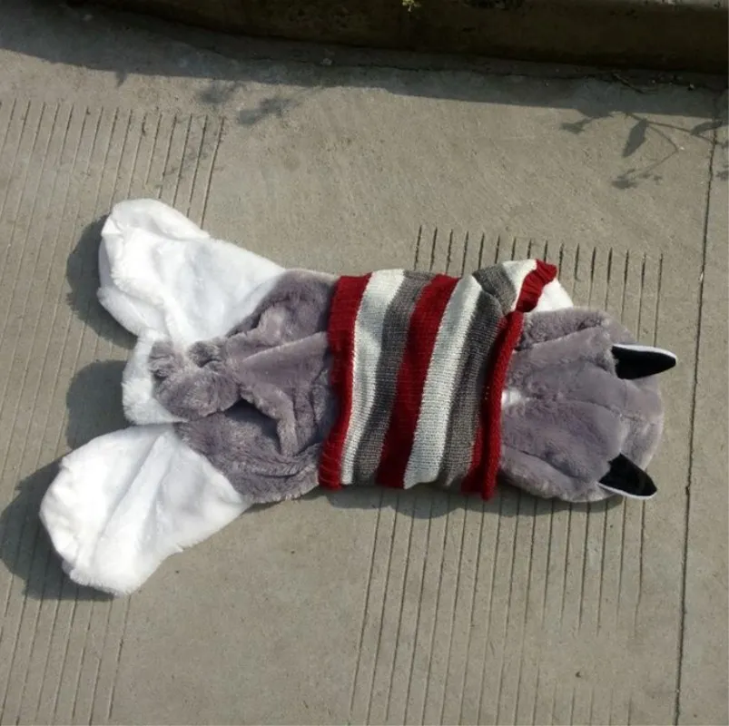 

170cm Husky dog skin plush toys, teddy bears hull. Large animal coat factory wholesale