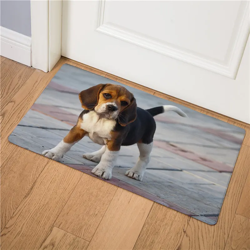 Beagle Dog Miguel Hound домашний декоративный Придверный коврик, стелька для кухни, ковер для дома, для улицы, добро пожаловать, для ванной комнаты, Нескользящие коврики, Пончик 75 см - Цвет: 14