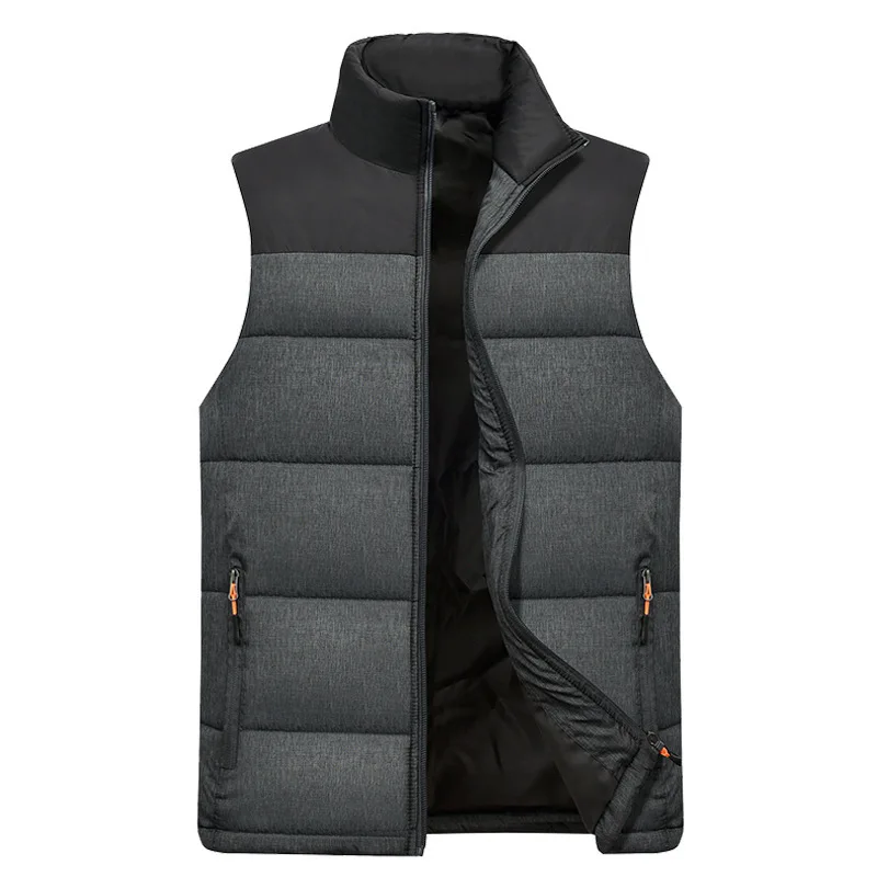 Воротник-стойка толстый теплый Chaquetas манга Sin - Цвет: Темно-серый