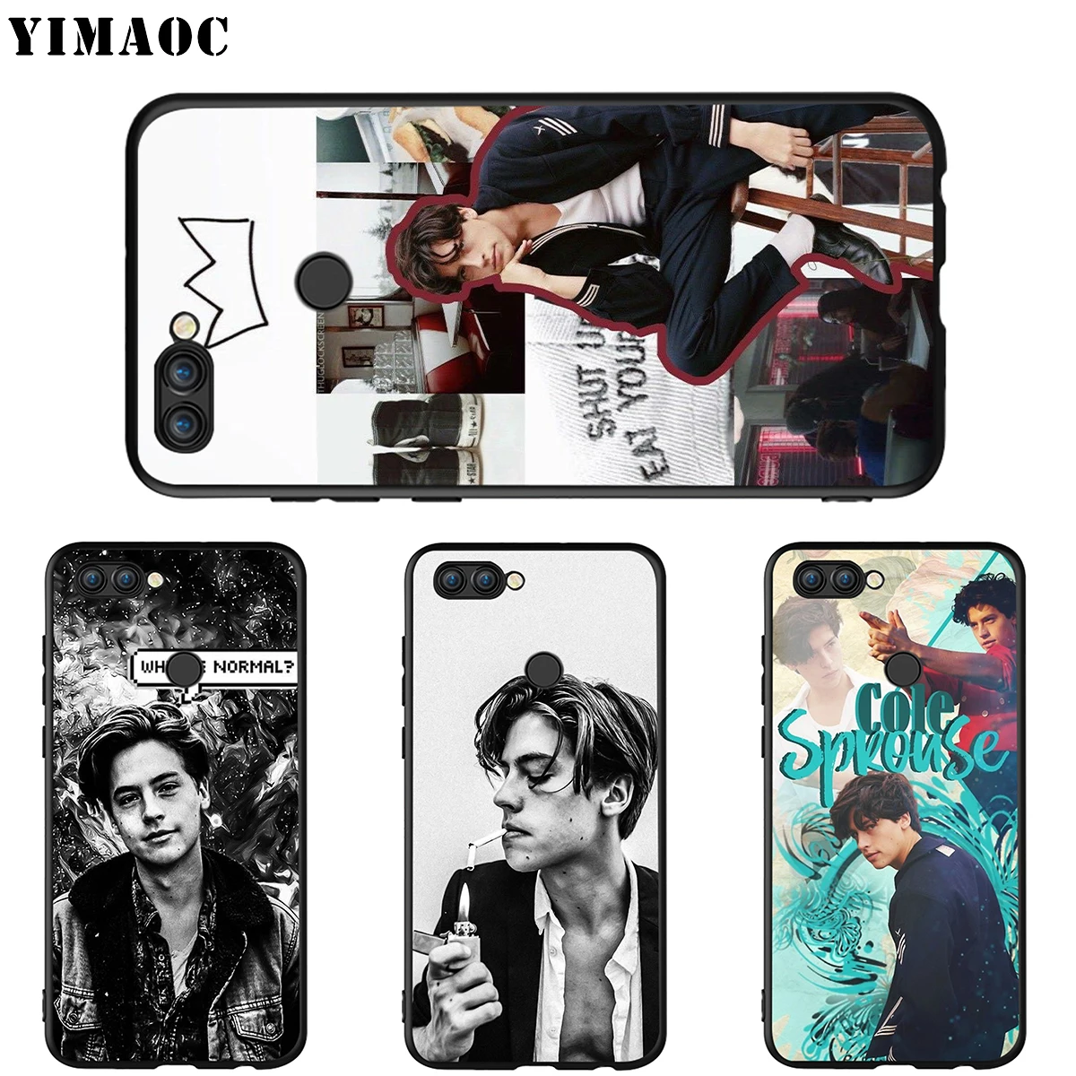 Чехол YIMAOC Cole Sprouse для Huawei Mate 10 P8 P9 P10 P20 P30 P Smart Lite Pro Mini 2017|Бамперы| |