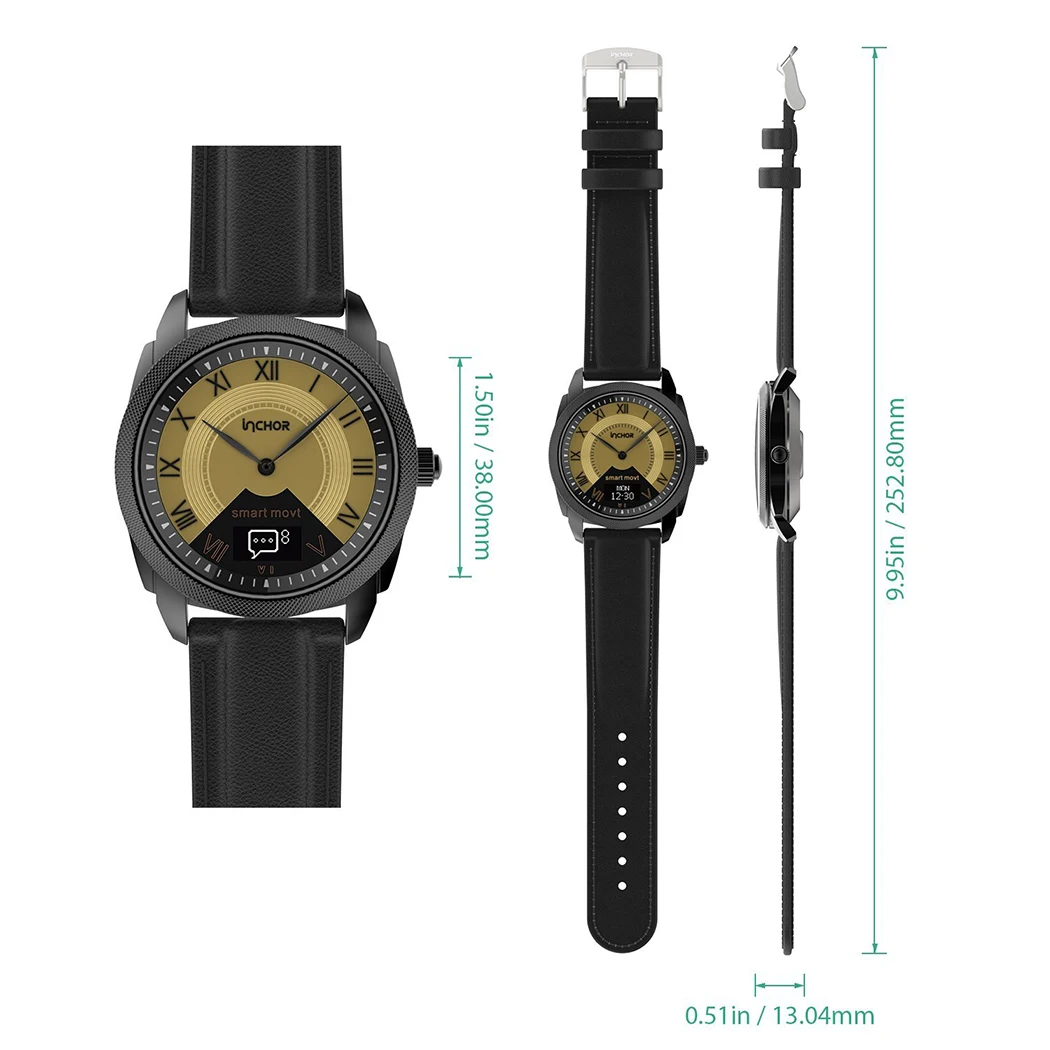 

Blood Measure Heart Rate Monitor Quartz Dial Bluetooth 4.0 Wristwatch Smart Watches Wearable Heart Rate Monitor Alarm Clock