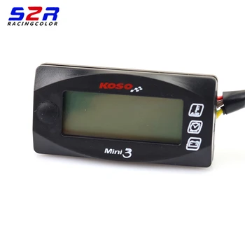 

Universal Motorcycle Multi-Function Digital Air Temperature Thermometer Voltmeter Time Water Meter Gauge For yamaha honda suzuki