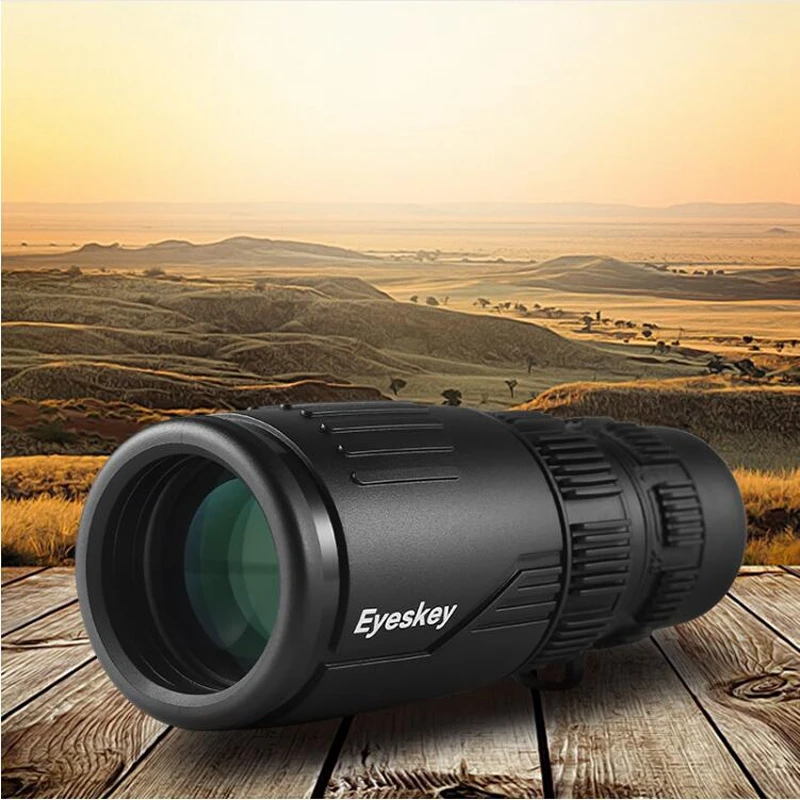 Eyeskey التكبير 8-24x42 المدمجة و المحمولة أحادي تلسكوب للماء Bak4 بريزم تلسكوب أحادي العين للتخييم Hungting Eyeskey التكبير 8-24x42 المدمجة و المحمولة أحادي تلسكوب للماء Bak4 بريزم تلسكوب أحادي العين للتخييم Hungting