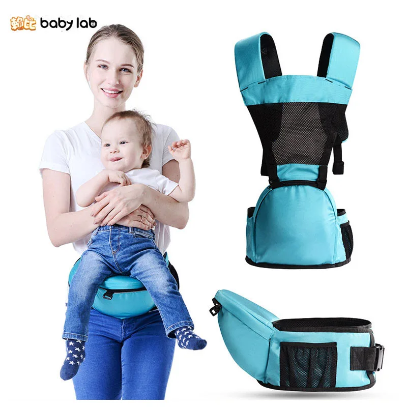 

BabyLab Mesh Cloth Breathable Multi-function Baby Carry Straps Baby Backpack Carrier Waist Stool Hipsit Kangaroo Newborn Carrier