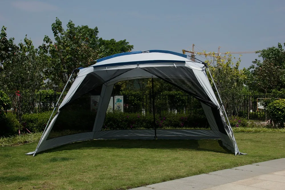 tenda grande gazebo sun abrigo com mosquiteiro