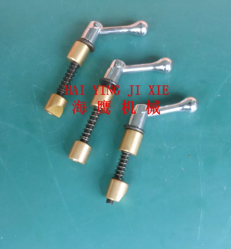 Milling machine parts, milling machine head, spindle lock handle