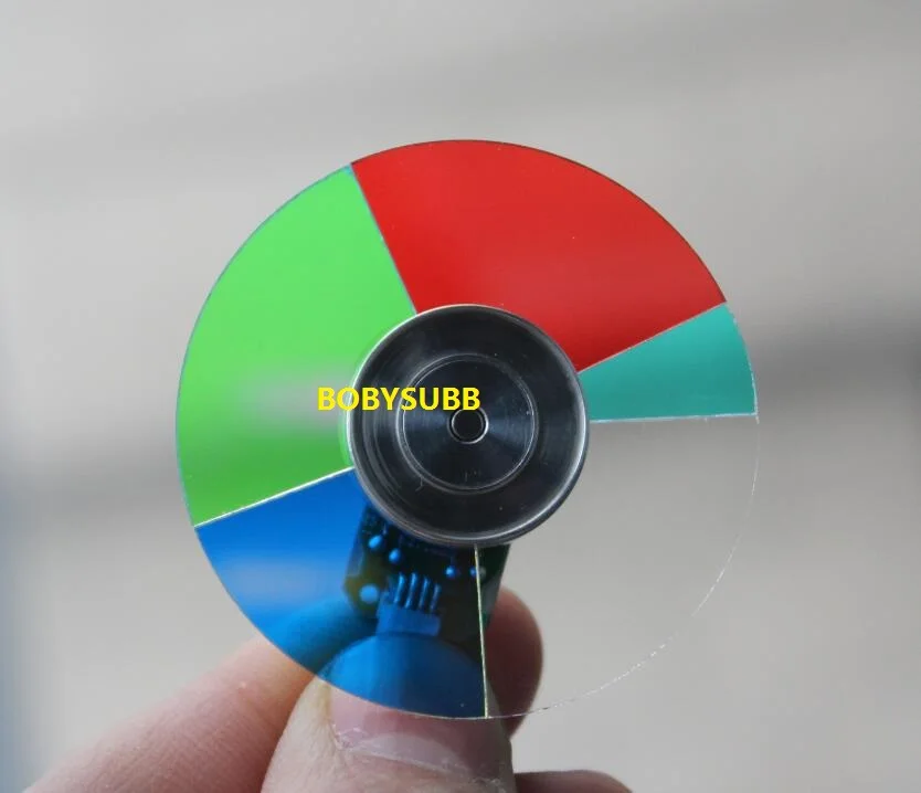 

Good Quatily & New For PROJECTIONDESIGN F12 F10 DLP Projector Color Wheel 5 Segment Diameter 48mm