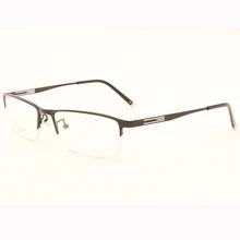 Половина обод сплав металла очки рамки для мужские очки Модные оптические очки Человек очки по рецепту Новинка года
