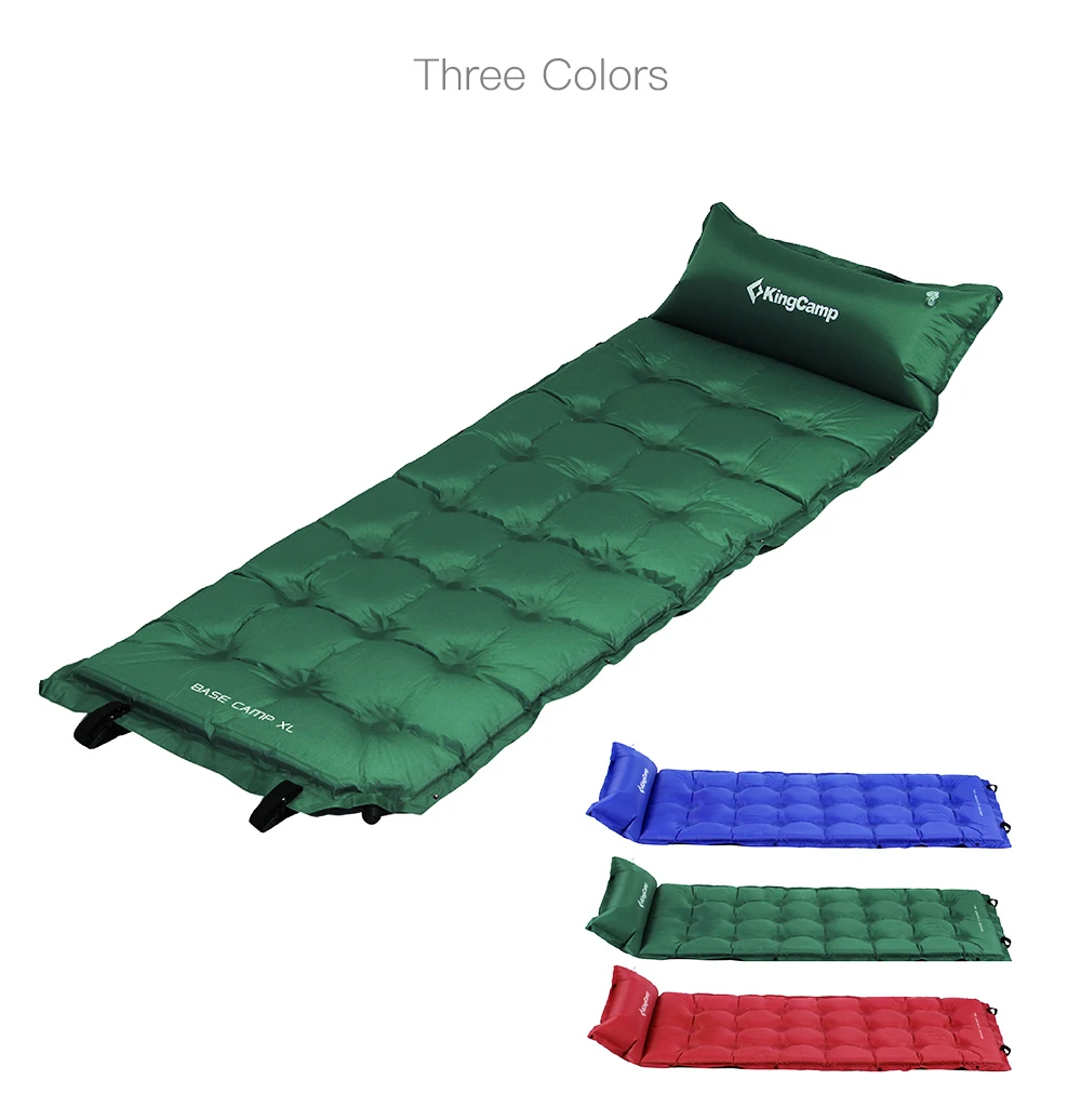 KingCamp-Mat-Self-Inflating-200cm-Camping-Pad-Sleeping-Mattress-with-Pillow-Inflatable-Bed-for-Outdoor-Camping-Hiking -1