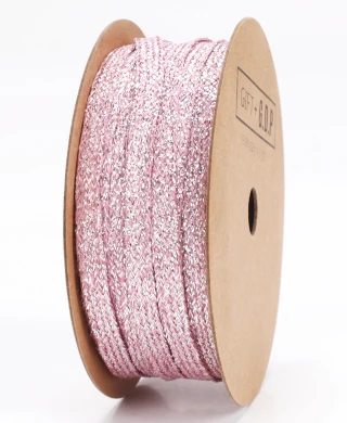 

High Quality Colorful Flash Gift Cord 8mm 10Yards For Gift Box Wedding Box Cake Box Jewelry Box Ribbon