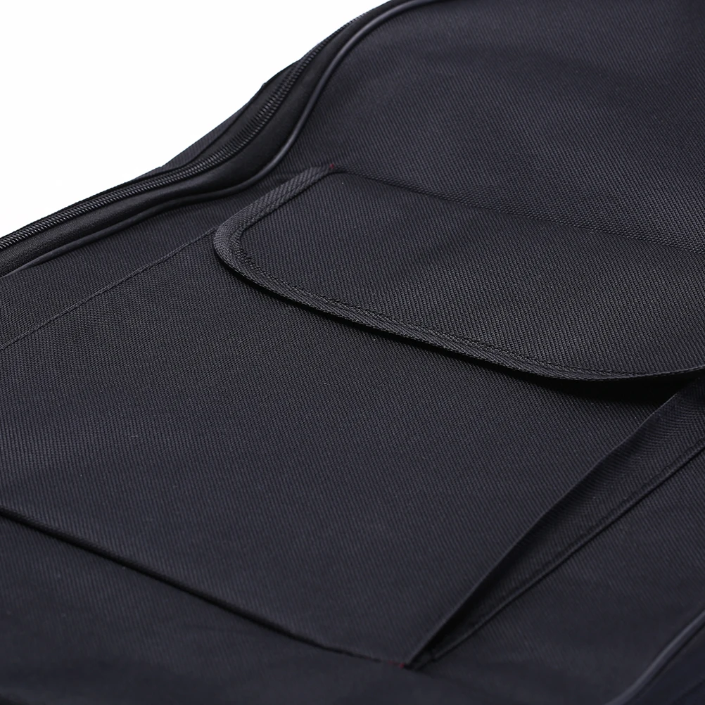 1 шт. двухлямочная сумка для электрогитары мягкий чехол набивная рюкзак гитары