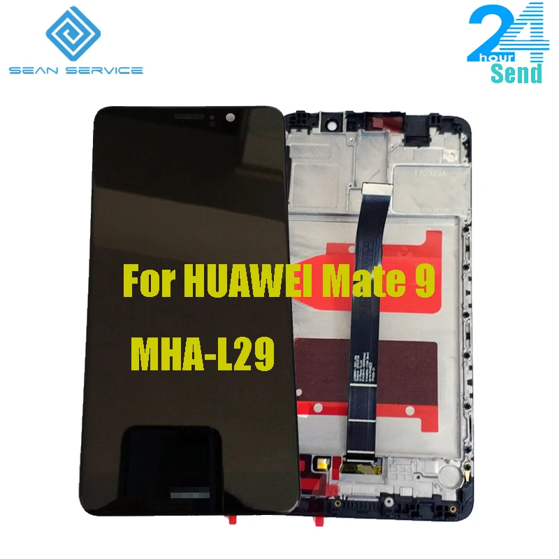 

5.9" For Original HUAWEI Mate 9 LCD Display and Touch Screen Digitizer Assembly Replacement Phone Part with frame in stock