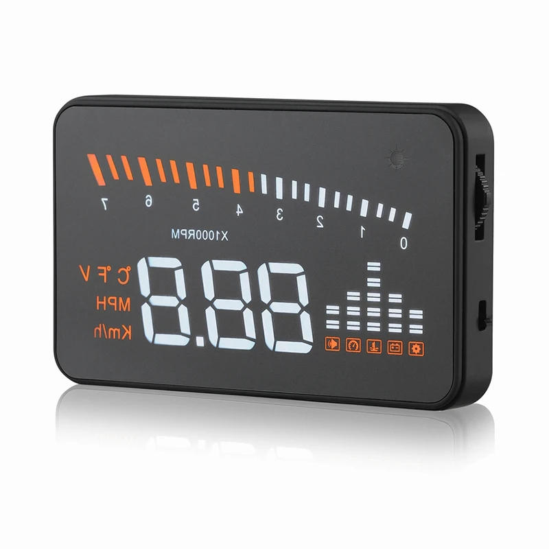  Auto styling Auto hud head up display Windschutzscheibe Projektor GPS tacho Automobil X5 3 