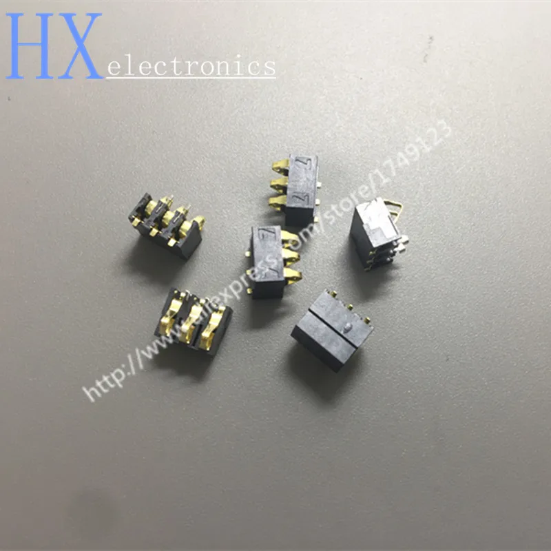 77 battery holder 3p shrapnel type battery connector Mobile phone battery contact plate height of 7.7mm 0.2yuan_