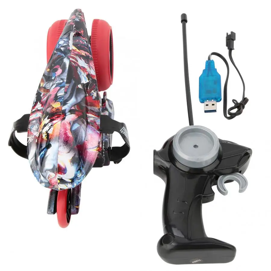 

RC Racing Drift Motorbike Two-wheeled Motor Vehicle Toy Kids Remote Control Toys Flip Deformation Stunt Toy Motorcycle