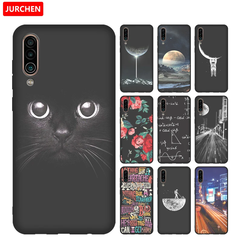 

JURCHEN Matte Phone Case For Meizu 16Xs Cover Case on Cute Cartoon Tpu Soft Silicone Case Meilan S6 For Meizu 16Xs Back Cover