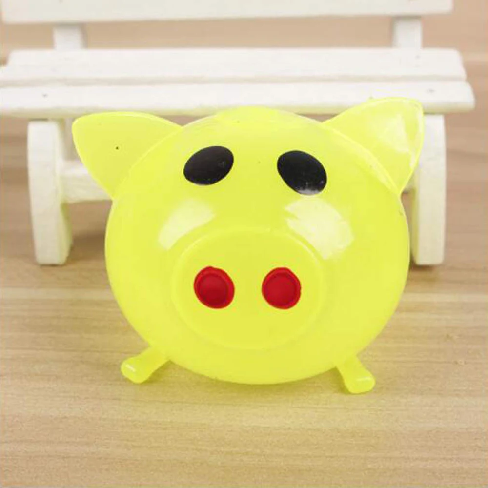 Multi Color Squishy Pig Antistress Water Ball Squeeze Vent Mochi Rising Abreact Soft Sticky Stress Relief Funny Gift JellyToy