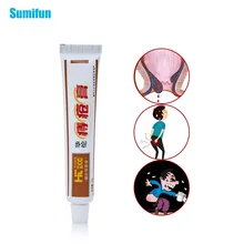 Sumifun 1Pcs Soft Hemorrhoids Ointment 100% Original Cream Anus Prolapse Pain Relief External Anal Fissure Plaster P1002