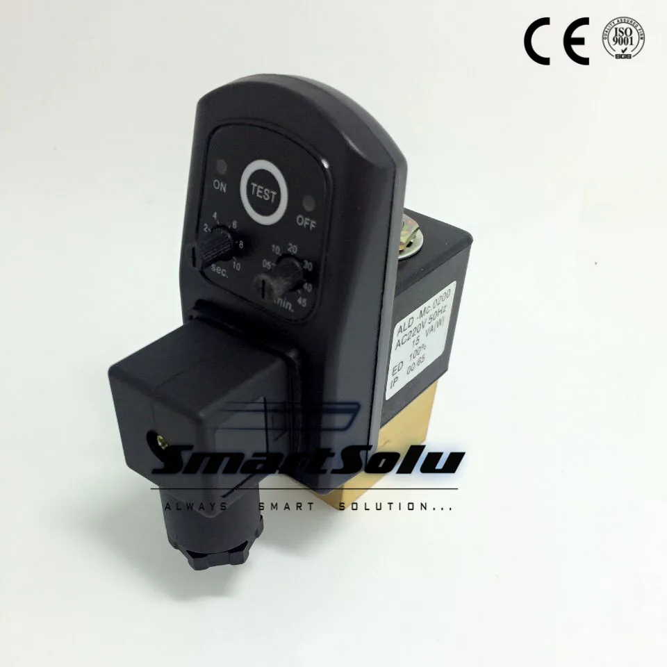 

Free shipping PU220 -02 coil with timer 24VDC etc Solenoid Valve