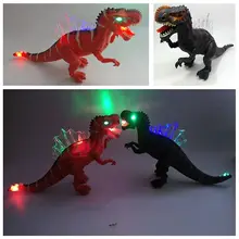 43*11*24CM Electronic Flashing Dinosaur Cool Animals Toys Sounding Flashing Moving Electronic Dinosaur Toys For Birthday Gift