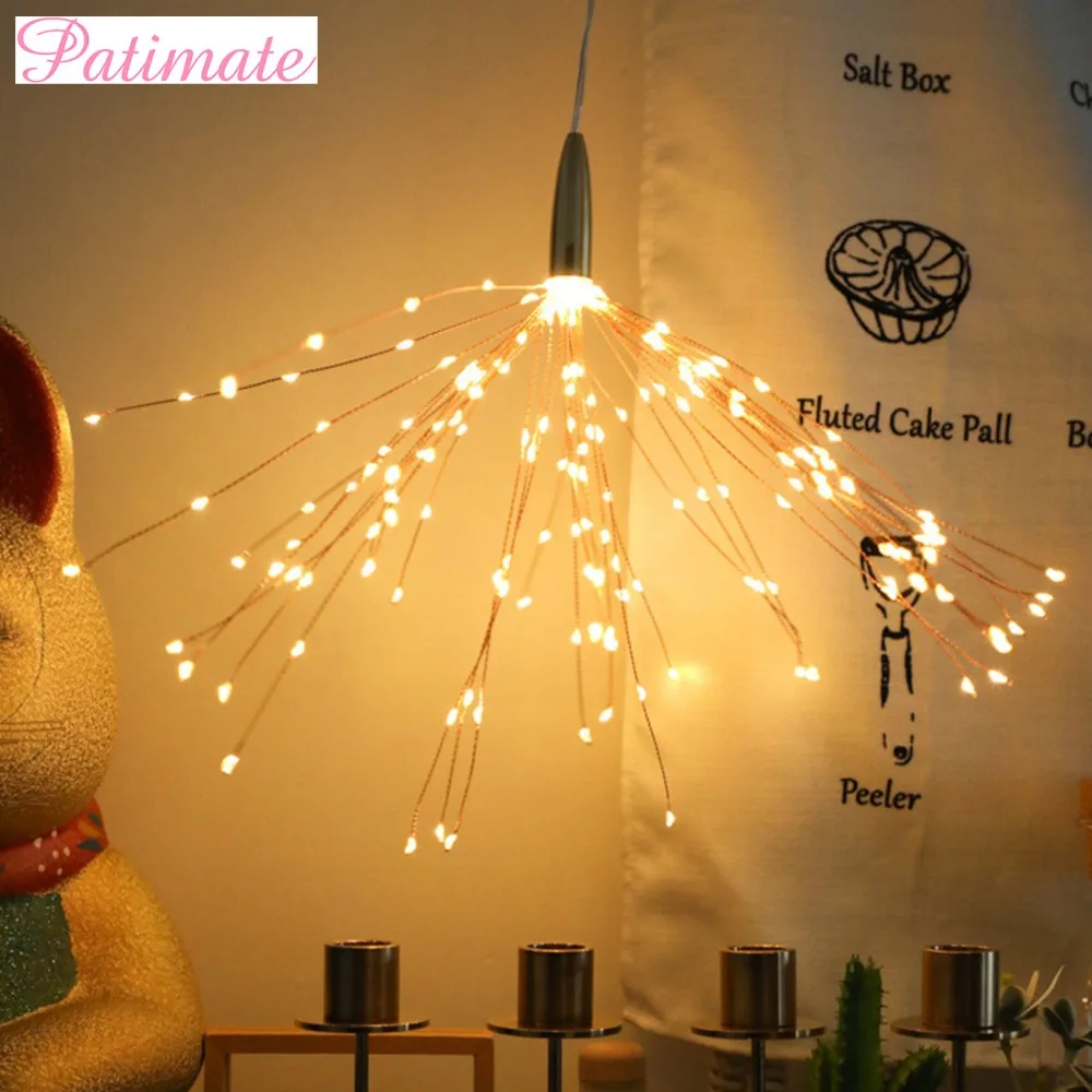 

PATIMATE Fairy Hanging LED String Lights Birthday Party Decors Adult Rustic Love Wedding Favors and Gifts Souvenir Event Party