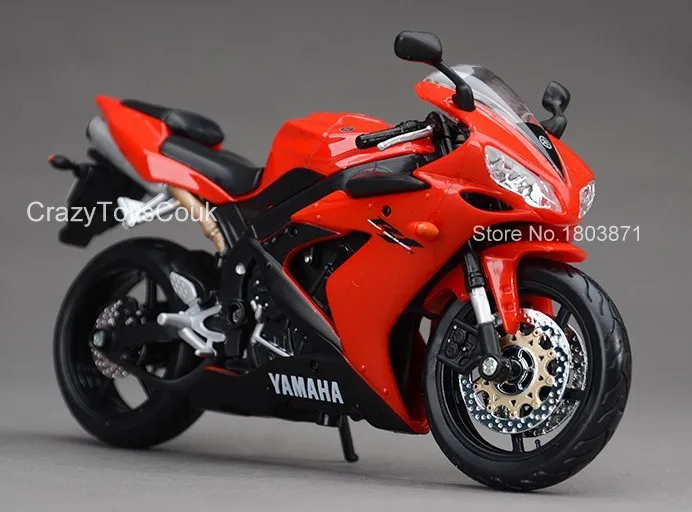 Maisto YAMAHA YZF R1 1:12 мотоциклы литой металл мотоцикл модель игрушки в коробке для детей