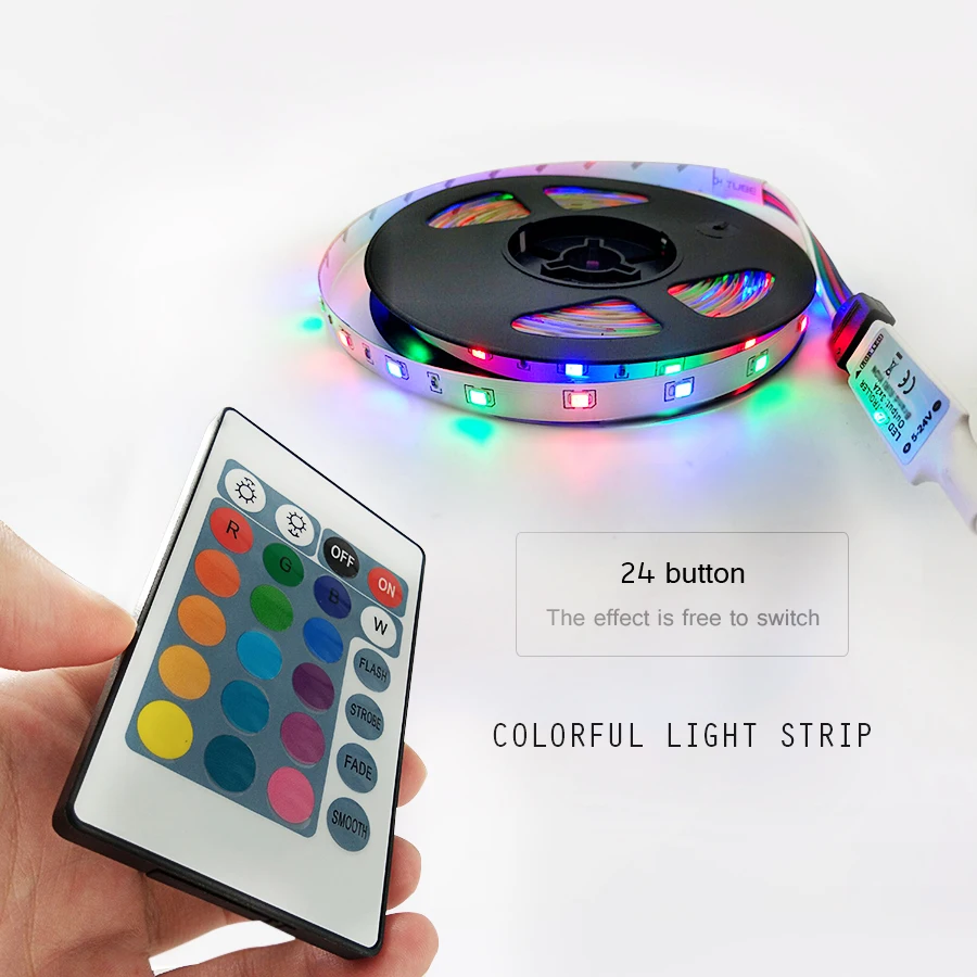 LPILY 15 м SMD RGB Светодиодные ленты света 2835 10 5 светодио дный rgb s Лента диод гибкий