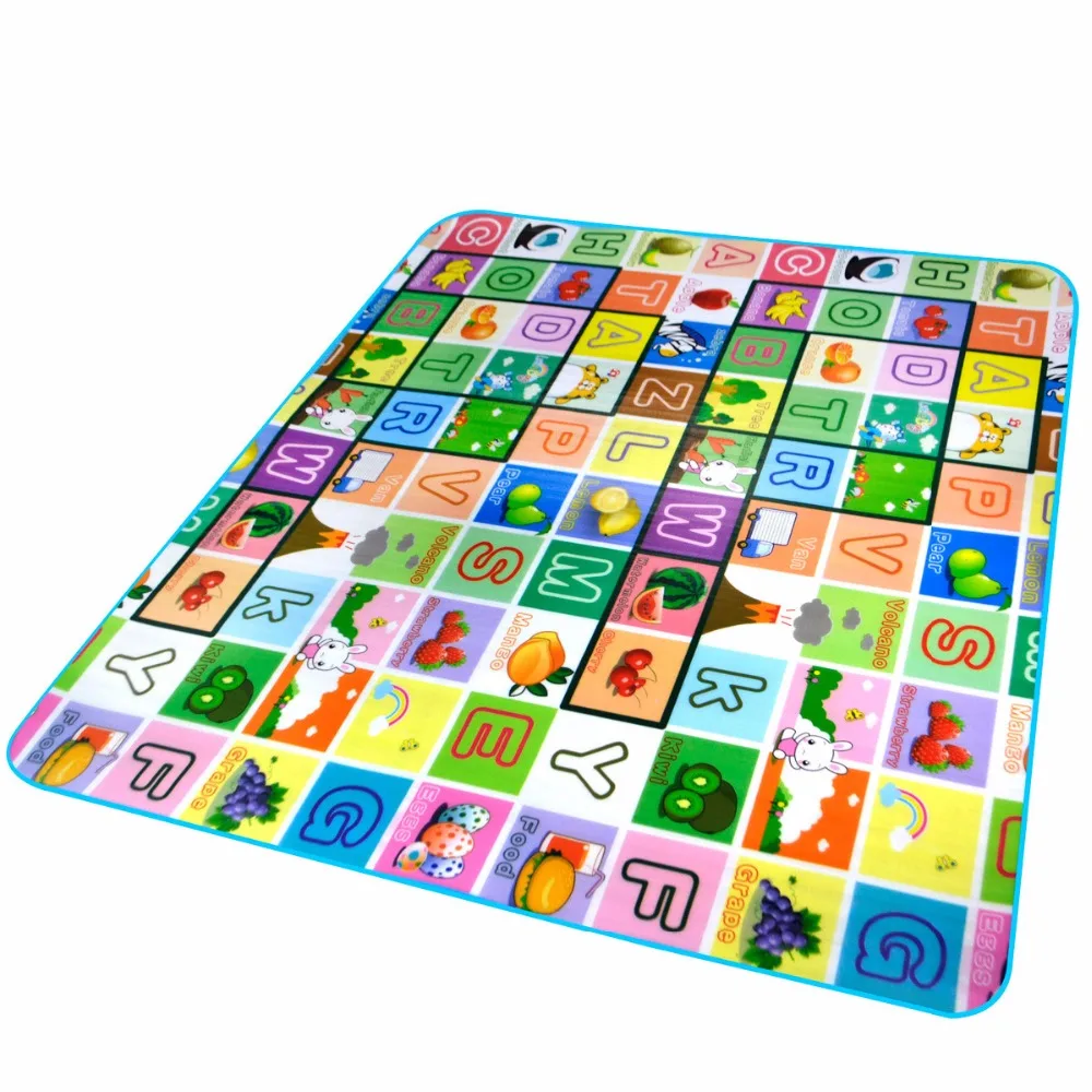 Single-sided Baby Play Mat Developing Rug Puzzle Mats Children Kids Toys Babies Gift For Newborns Infant Waterproof Foam Carpets