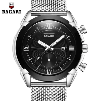 

Fashion Quartz Men Watch Top Brand Luxury Army Military Clock Relogio Masculino Steel Mesh Strap Business Wrist Watches With Box
