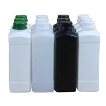 500 мл 1000 мл HDPE квадратная пустая пластиковая бутылка с защитой от вскрытия крышкой пищевой контейнер 1 штука